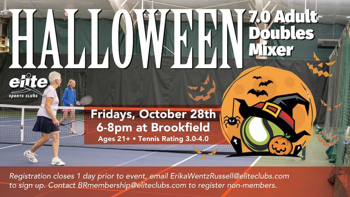 Halloween Adult Doubles Tennis Mixer - Brookfield - October 2022