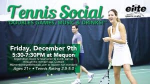 Tennis Social - Mequon - December 2022