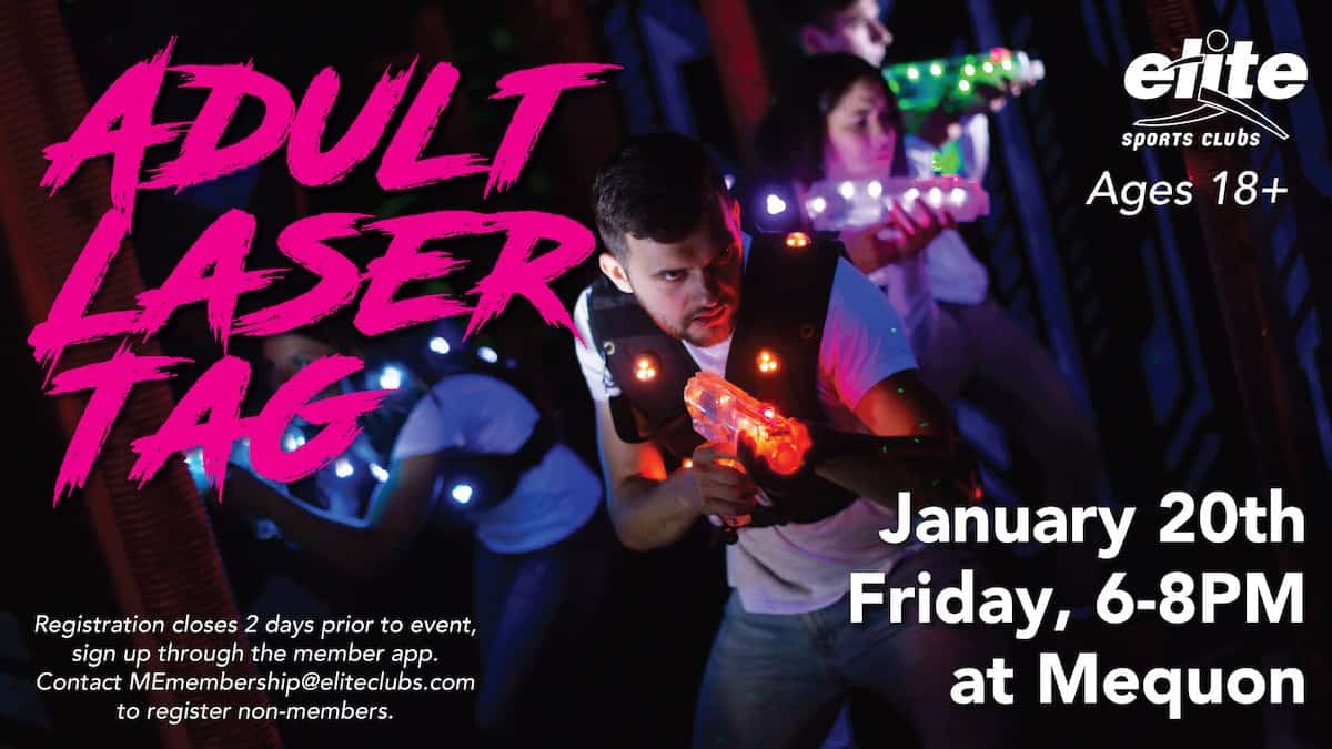 Adult Laser Tag - Mequon - January 2023