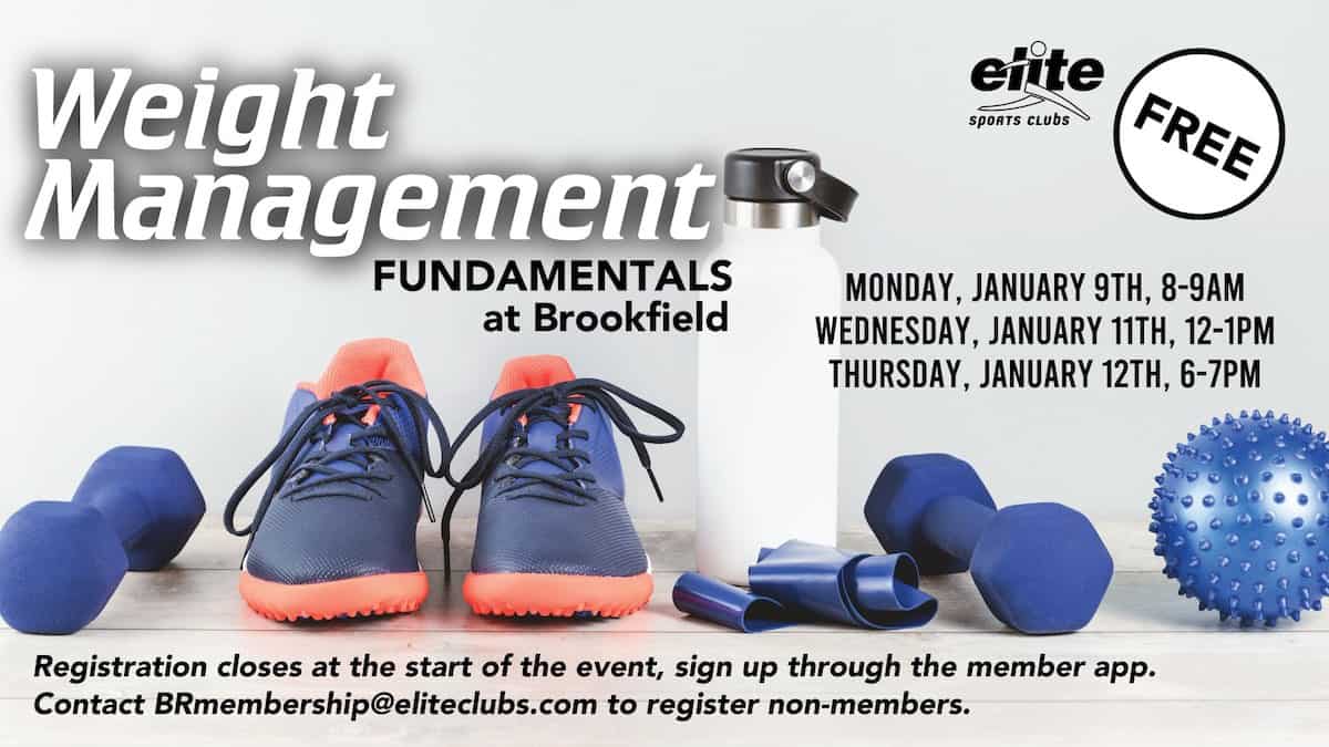 Weight Management Fundamentals - Brookfield - January 2022