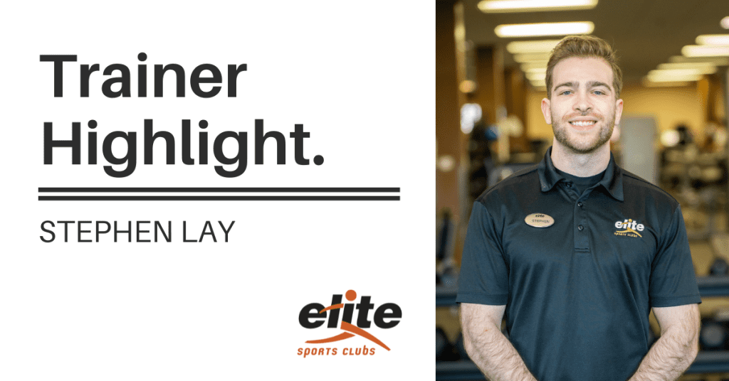 Trainer Highlight - Stephen Lay