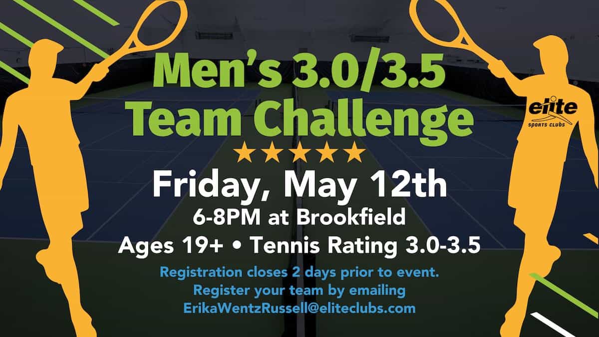 Mens Team Tennis Challenge - Brookfield - April 2023