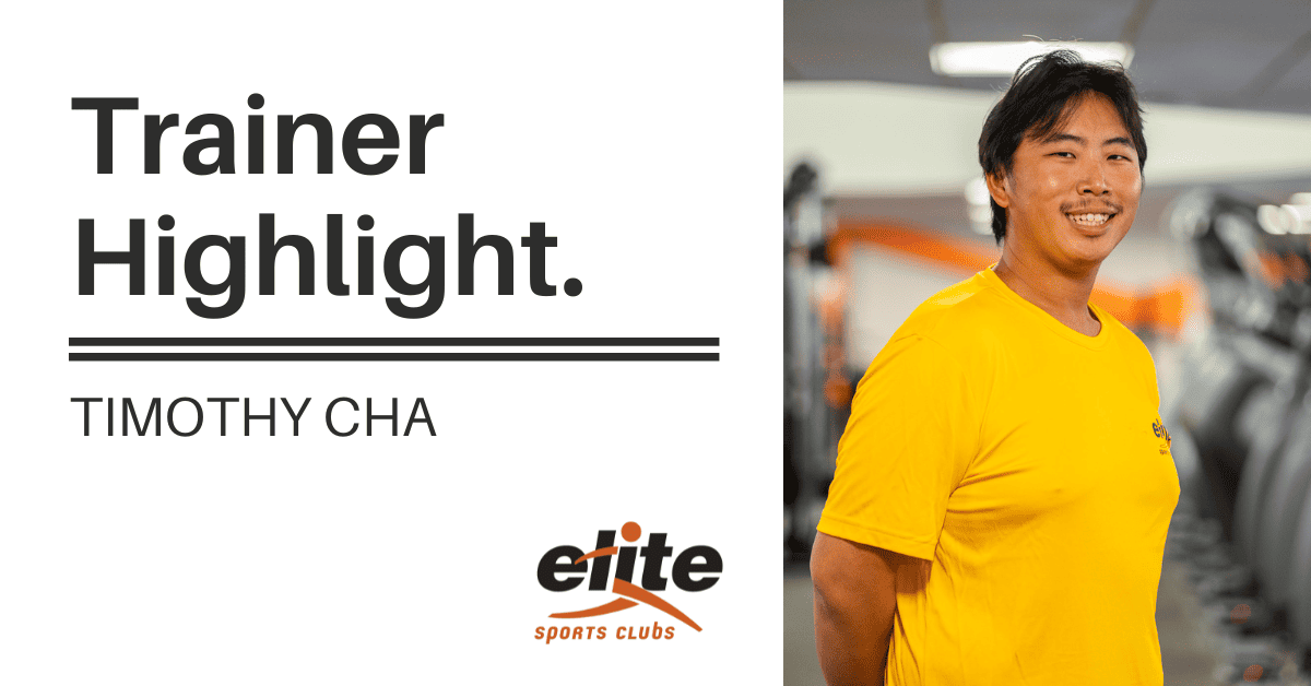 Trainer Highlight Timothy Cha Elite Sports Clubs