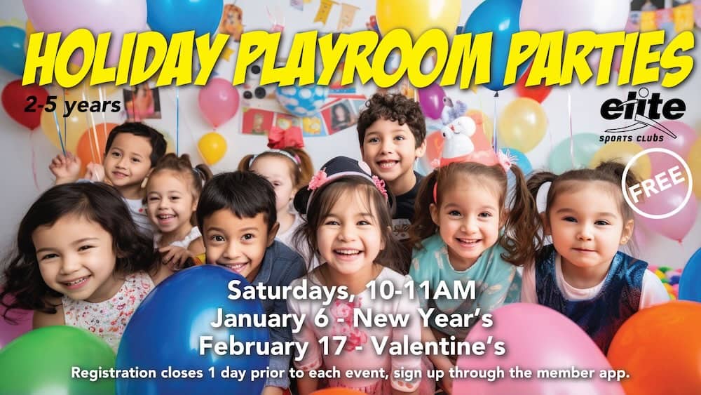 Holiday Playroom Parties - Mequon - January-February 2024