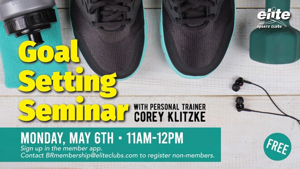 Goal Setting Seminar with Corey Klitzke - Brookfield - May 6 2024