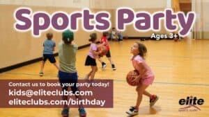 Sports Birthday Parties at Elite Sports Clubs