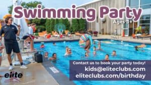 Swimming Pool Birthday Parties at Elite Sports Clubs