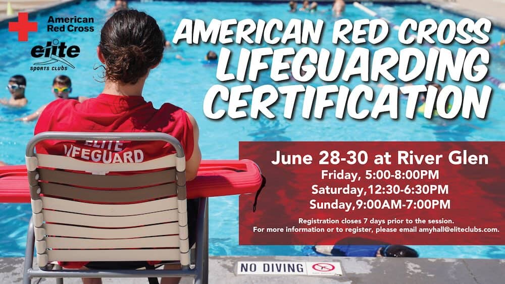 American Red Cross Lifeguarding Certification - River Glen - June 29-30 2024