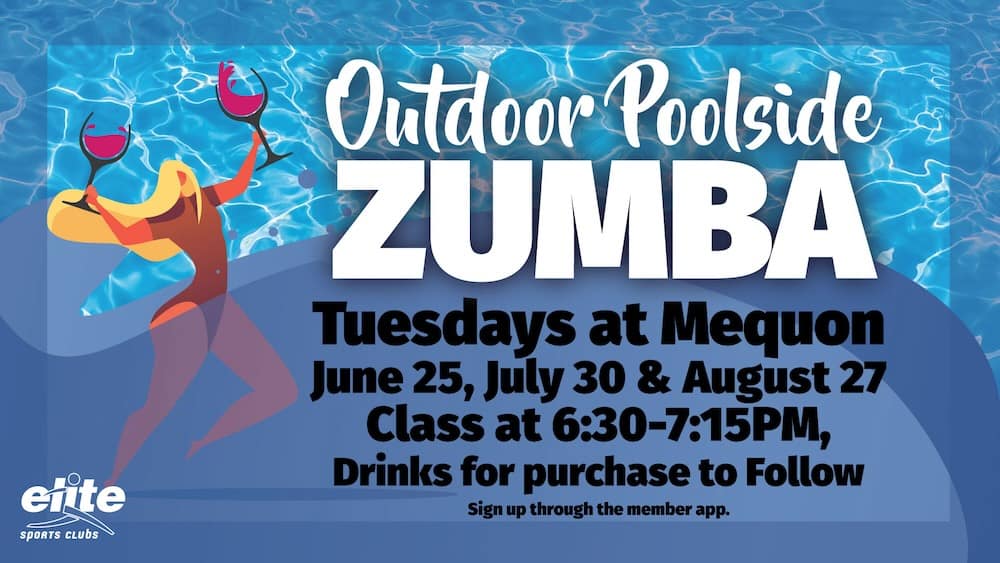 Outdoor Poolside Zumba - Mequon - Summer 2024