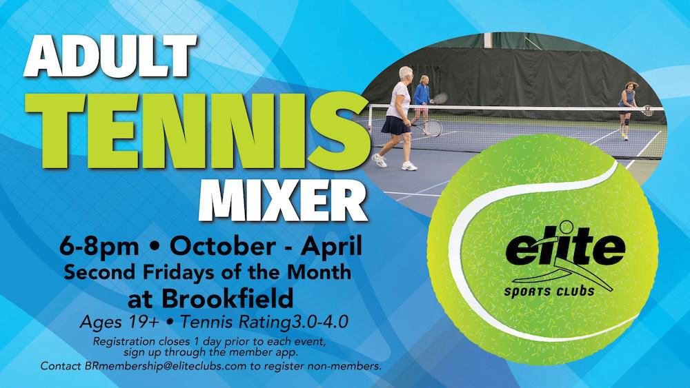 Adult Tennis Mixer (Rating 3.0-4.0) - Brookfield - 2024-2025