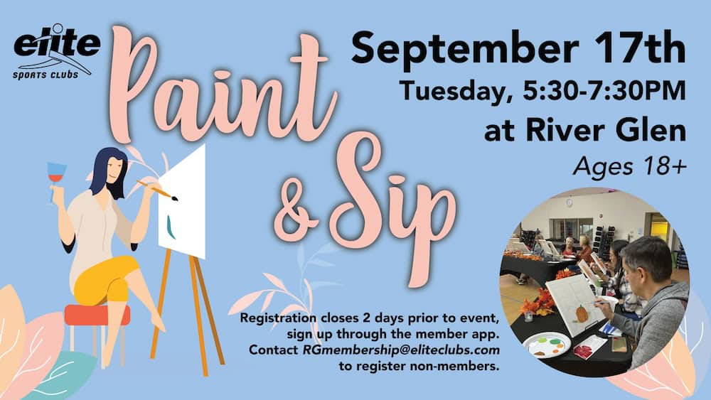 Paint & Sip - River Glen - September 17 2024