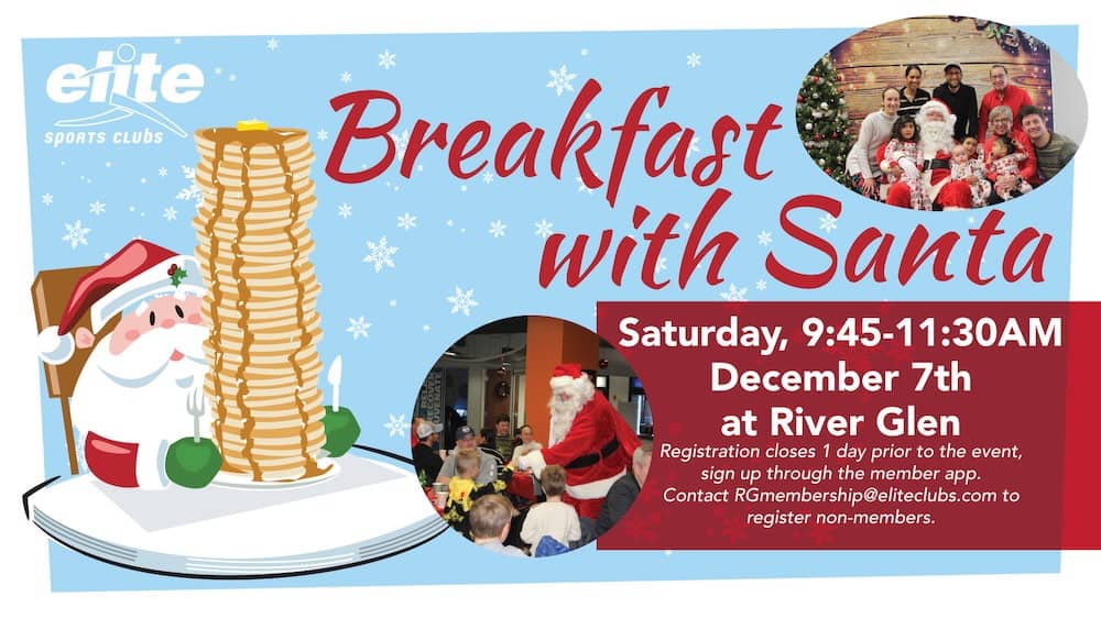 Breakfast with Santa - River Glen - December 7 2024