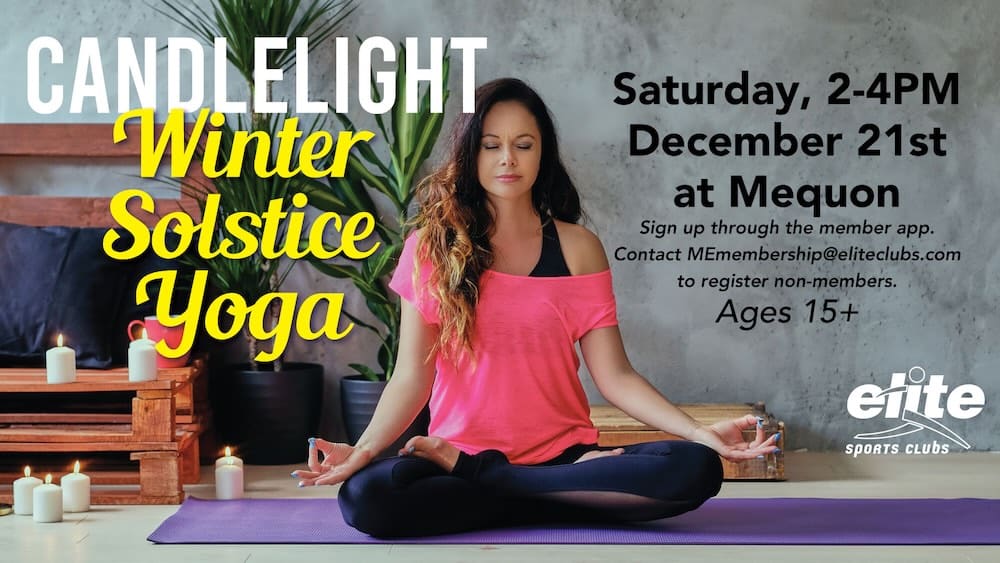 Candlelight Winter Solstice Yoga - Mequon - December 21 2024