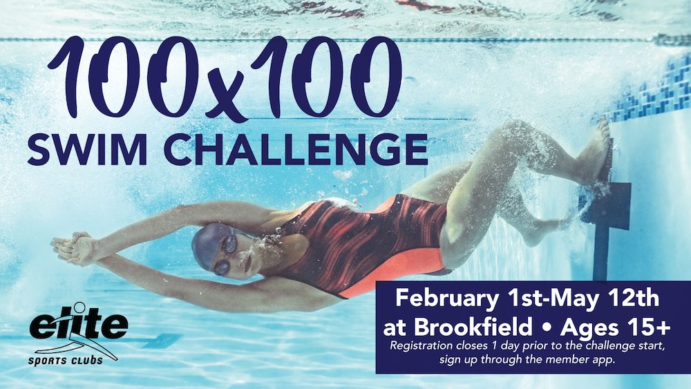 100x100 Swim Challenge - Brookfield - February-May 2025