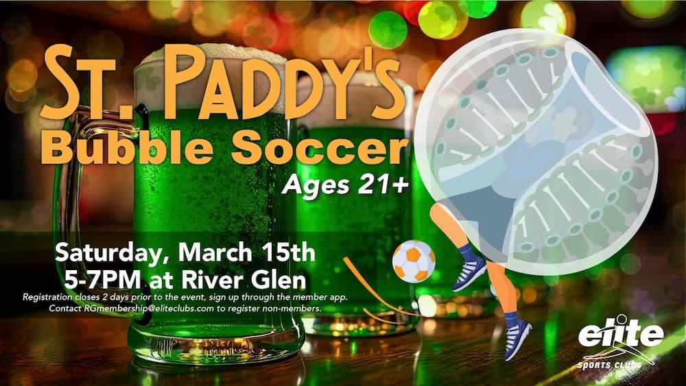 St. Paddy's Bubble Soccer - River Glen - March 15 2025