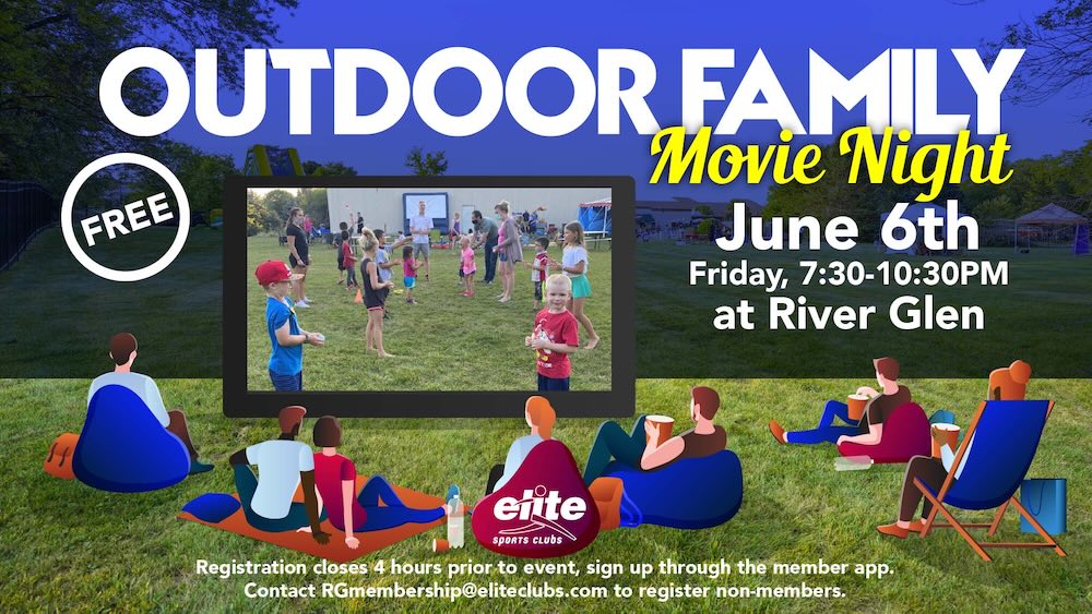 Outdoor Family Movie Night - River Glen - June 6 2025