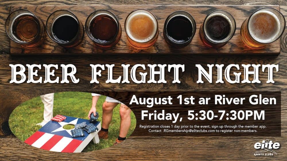 Beer Flight Night - River Glen - August 1 2025