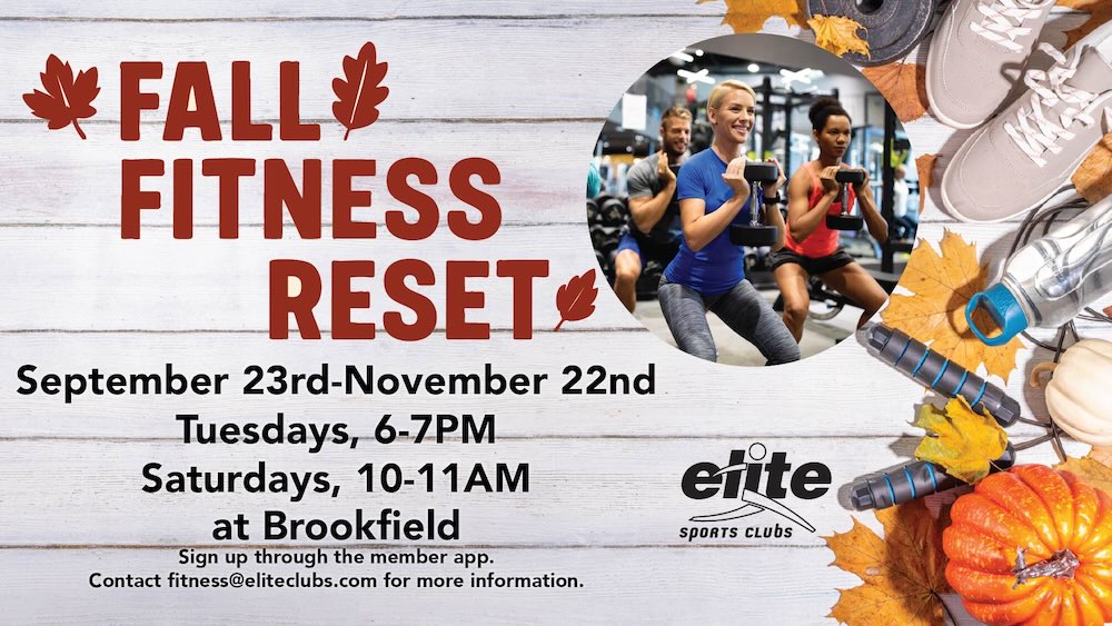 Fall Fitness Reset – Brookfield – September-November 2025 Fall Fitness Reset - Brookfield - September-November 2025