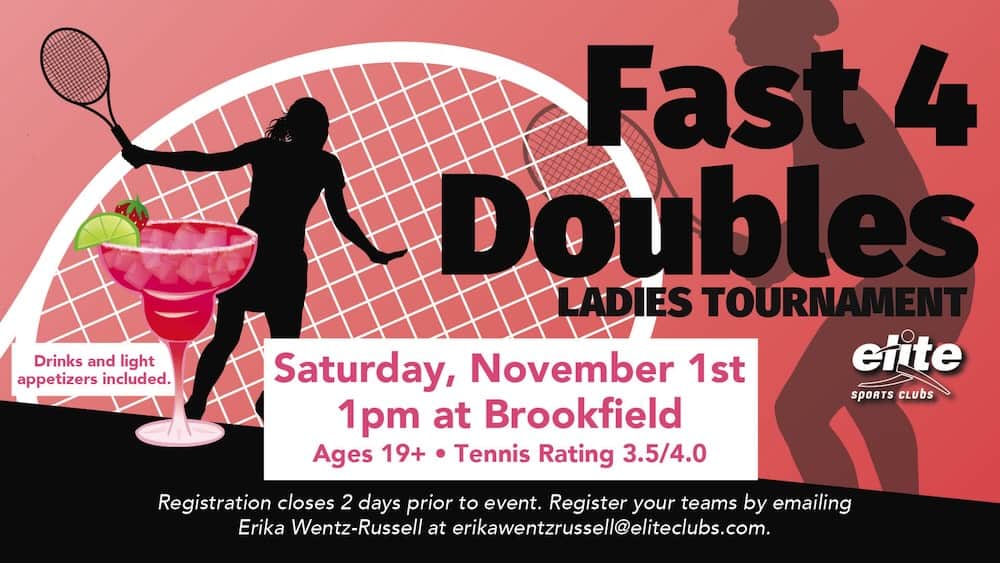 Fast 4 Doubles Ladies Tournament - Brookfield - November 1 2025