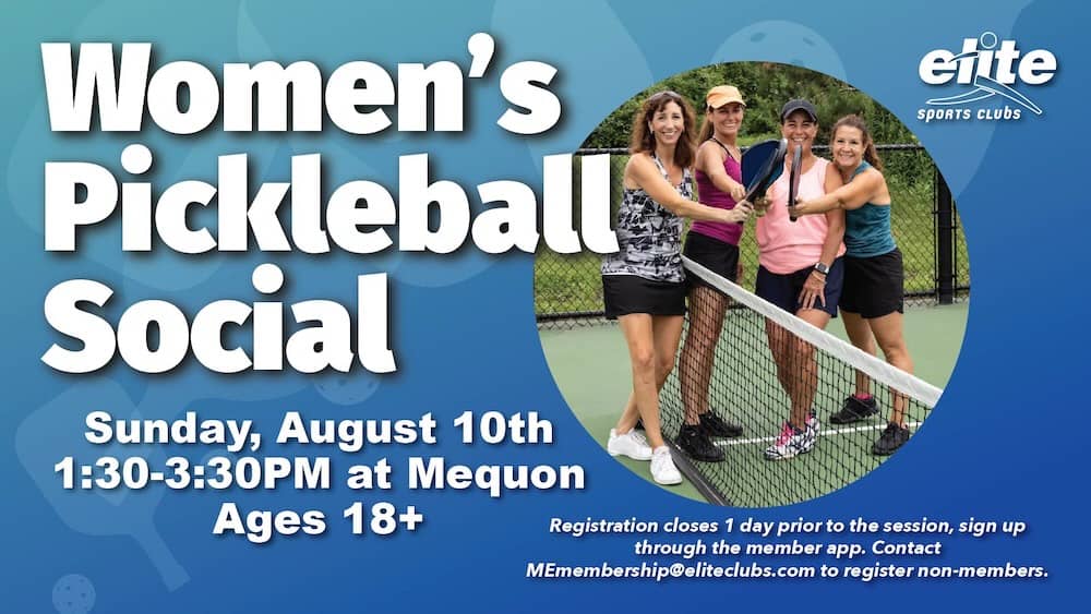 Women's Pickleball Social - Mequon - August 10 2025