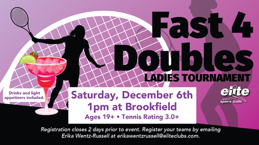 Fast 4 Doubles Tournament - Brookfield - December 6 2025