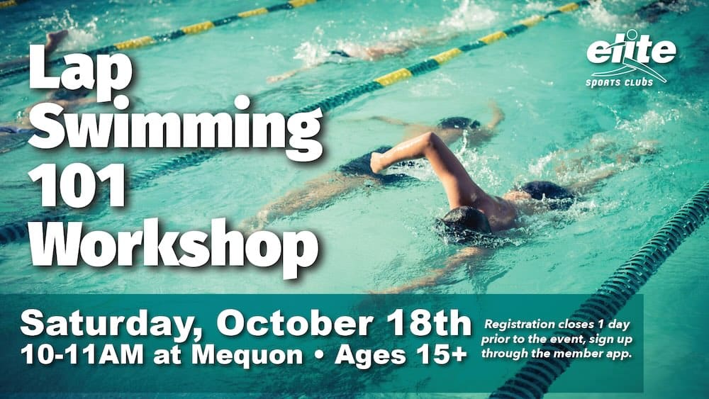 Lap Swimming 101 Workshop - Mequon - October 18 2025