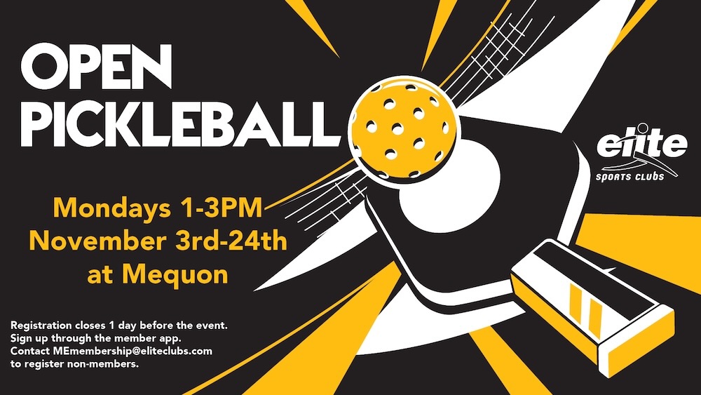 Open Pickleball - Mequon - November 2025