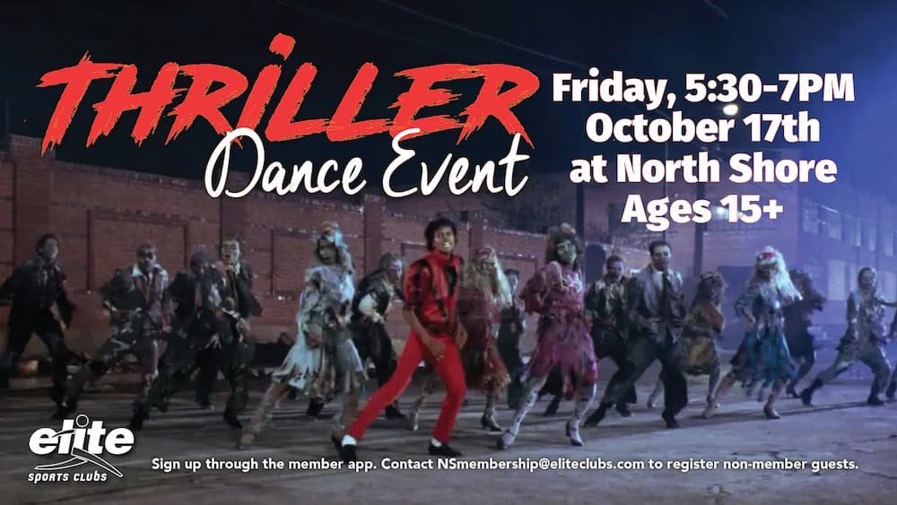 Thriller Dance Event - North Shore - October 17 2025