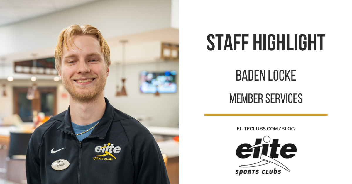 Staff Highlight - Baden Locke