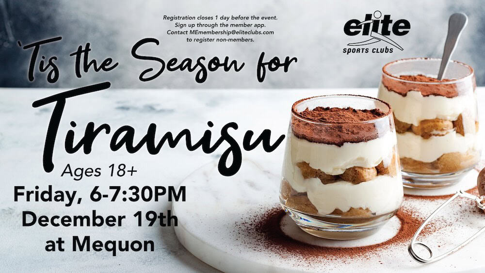 Tis the Season for Tiramisu - Mequon - December 19 2025