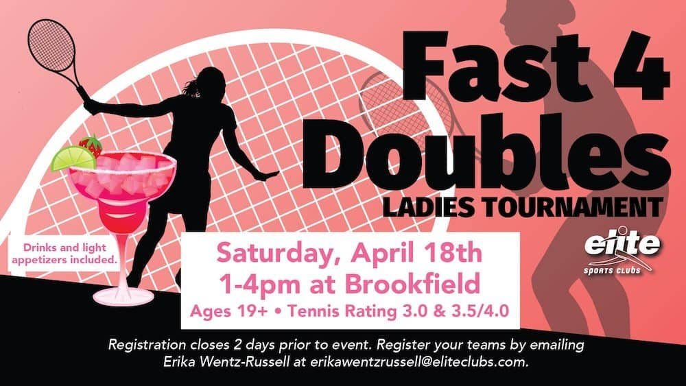 Ladies Fast 4 Doubles Tournament - Brookfield - April 18 2026