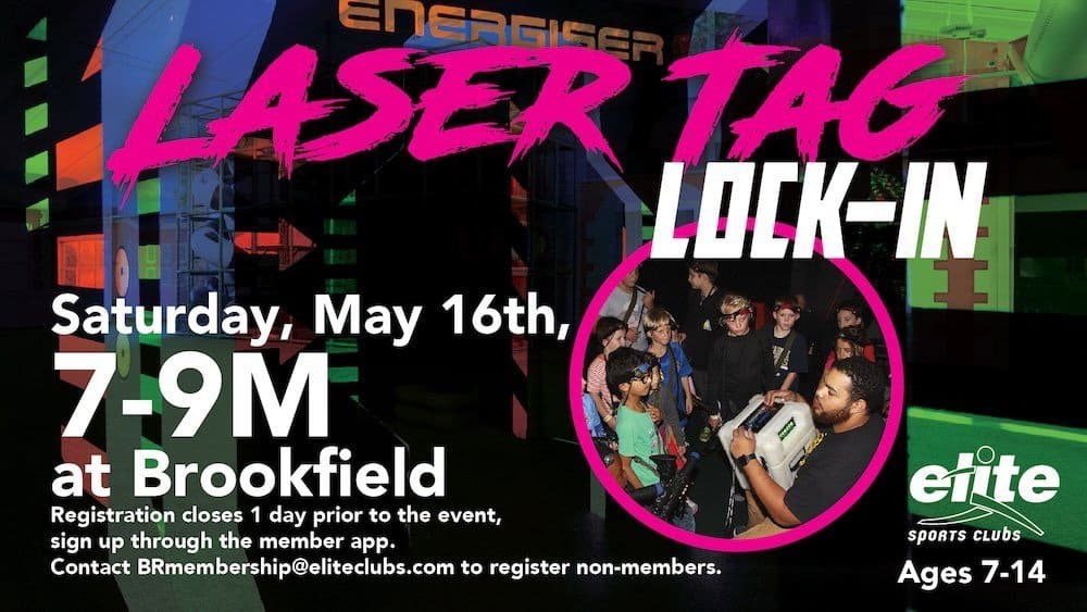 Laser Tag Lock-In - Brookfield - May 16 2026