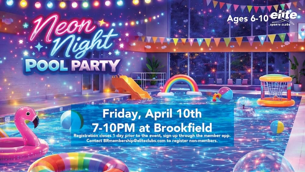 Neon Night Pool Party April 26 2026
