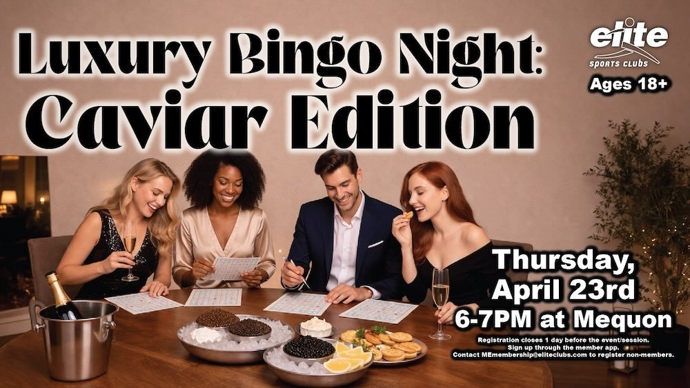 Luxury Bingo Night Caviar Edition - Mequon - April 23 2026