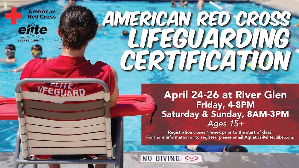 American Red Cross Lifeguarding Certfication - River Glen - April 24-26 2026
