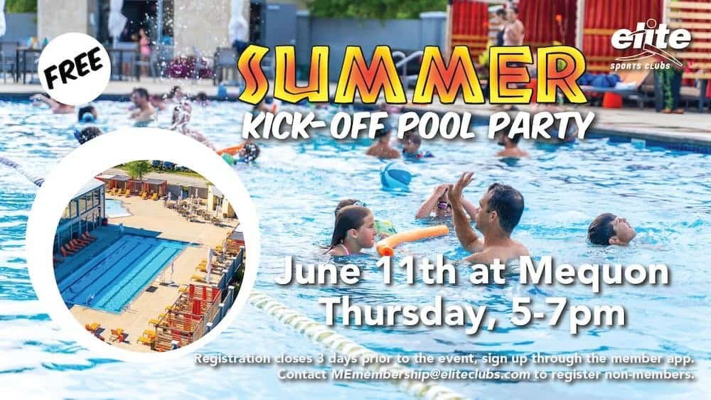 Summer Kick-off Pool Party - Mequon - June 11 2026