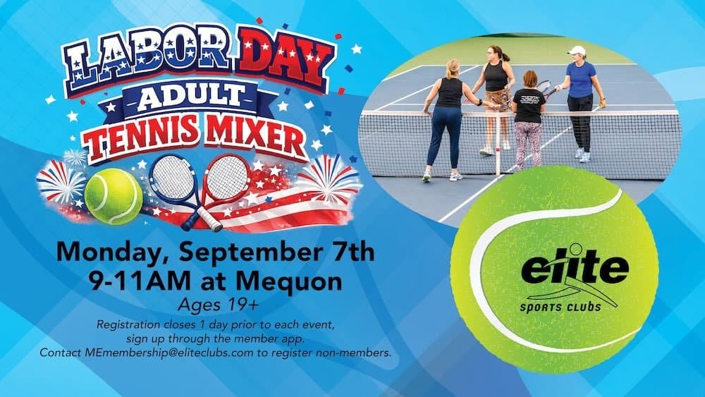 Labor Day Tennis Mixer - Mequon - September 7 2026